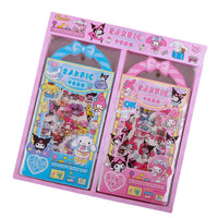Kuromi Kawaii Gift Hamper – Stationery, Hot Water Bag, Stickers, Glass For Kuromi Fans