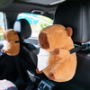 Cute Capybara Car Tissue Box Holder – Adorable Plush Tissue Dispenser for Car, Home & Office