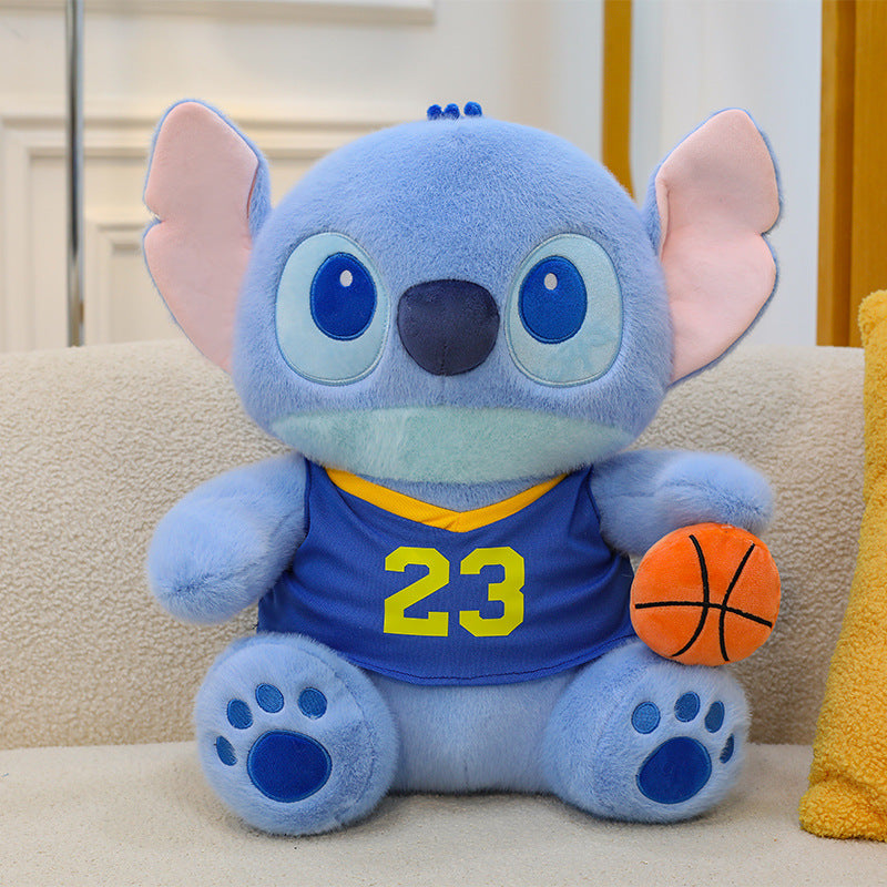 Disney Stitch Kawaii Gift Hamper – Stitch Plush Gift Box with  Hula Plush, Blind Box, Basketball Plush & Mini Bag