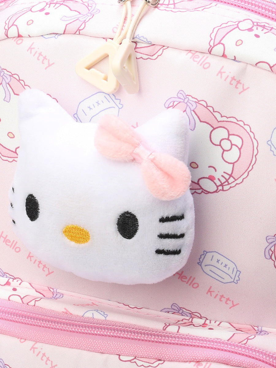 Kawaii Sanrio Mini Backpack with Plush Character – Cute Kids & Girls Shoulder School Bag