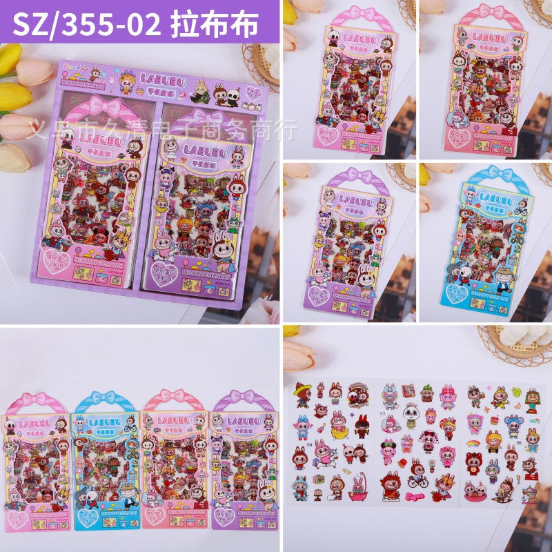 🌸 Labubu Kawaii Sticker Box -(set of 2)🌸