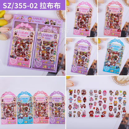🌸 Labubu Kawaii Sticker Box -(set of 2)🌸