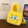 Kawaii Plush Cartoon Character Handbag for Girls – Cute Furry Crossbody Bag | Sanrio & Cartoon Style Shoulder Bag