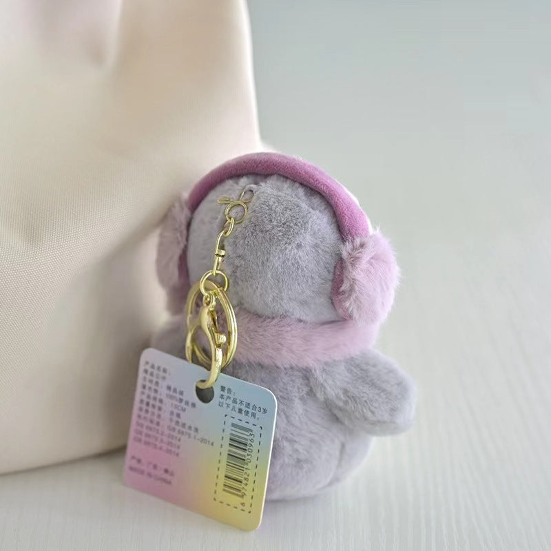 Cute Penguin Plush Keychain | Soft Kawaii Penguin Bag Charm, Car Key Holder, Backpack Accessory for Girls & Kids