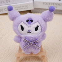 Kawaii Sanrio Plush Character Keychain – Cute Cartoon Bag Charm