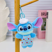 Stitch Chef Kawaii Plush Keychain