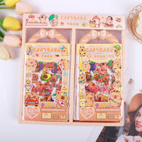 Capybara Kawaii Sticker Box – Happy Everyday Collection(set of 2)