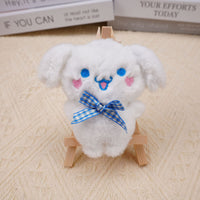 Kawaii Sanrio Plush Character Keychain – Cute Cartoon Bag Charm