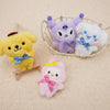 Kawaii Sanrio Plush Character Keychain – Cute Cartoon Bag Charm