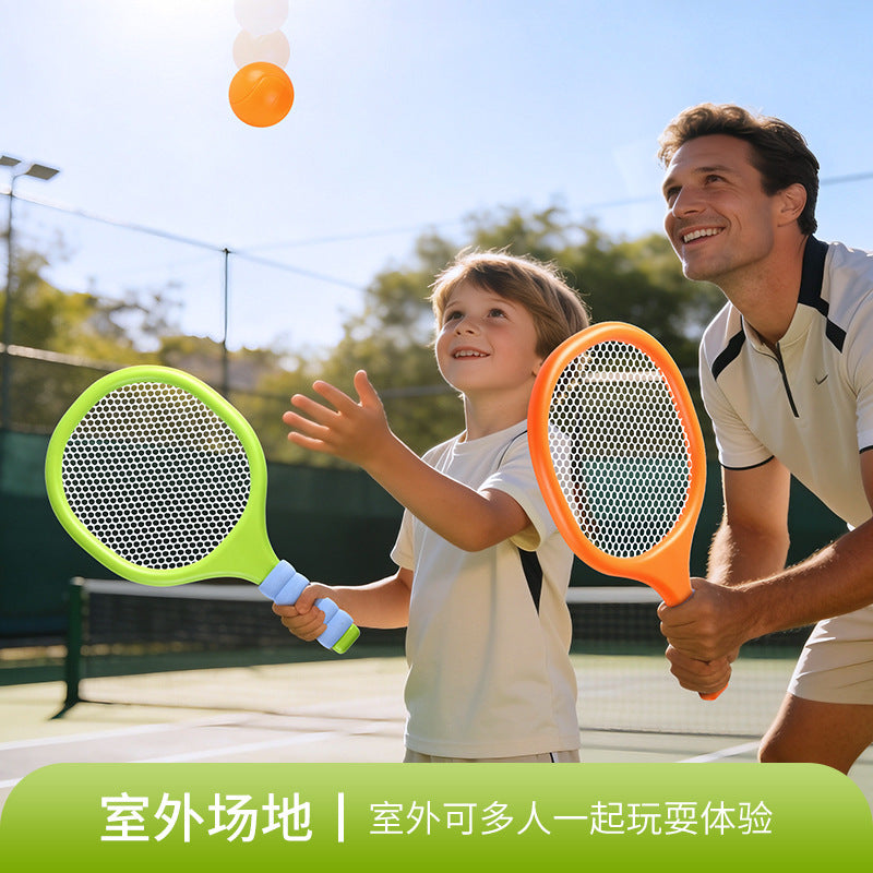 Kids Badminton Racket Set with Shuttlecock – Lightweight Outdoor Sports Toy for Children