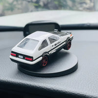 Initial D AE86 Trueno Car Dashboard Decor | JDM Anime Drift Car Miniature | AE86 Dashboard Showpiece