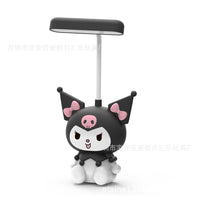 Cute Sanrio Character LED Table Lamp with Built-in Sharpener – My Melody & Kuromi Desk Light for Kids, Students & Kawaii Lovers