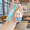 Cry Baby Character Keychain with Wrist Strap