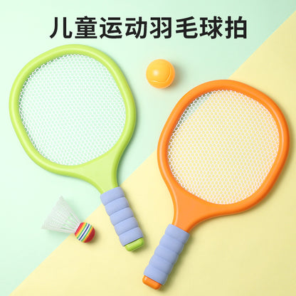 Kids Badminton Racket Set with Shuttlecock – Lightweight Outdoor Sports Toy for Children