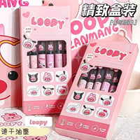 Cute Cartoonistic Gel Pen set (set of 6)