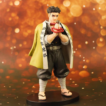 Demon Slayer Gyomei Himejima Action Figure 22 cm | Kimetsu no Yaiba Anime Collectible Statue with Base & Box