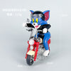 Tom & Jerry Motorcycle Action Figures – Collectible Cartoon Toy Set