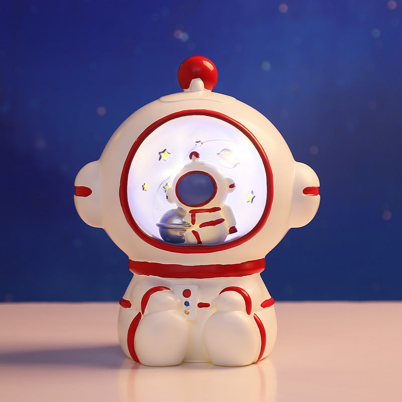 Kawaii Night Glow Lamp & Piggy Bank – Dual Function