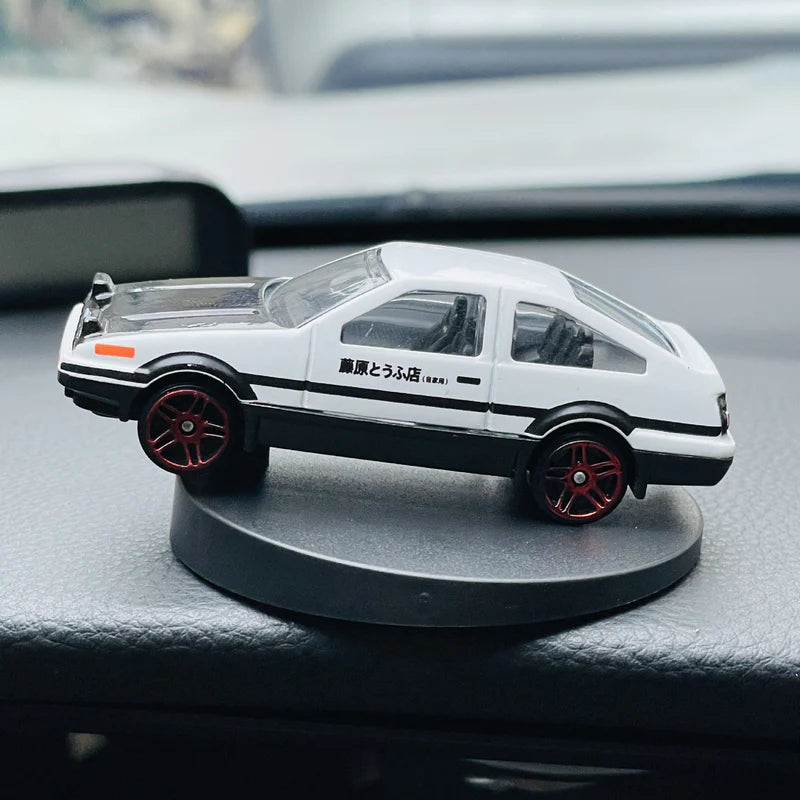 Initial D AE86 Trueno Car Dashboard Decor | JDM Anime Drift Car Miniature | AE86 Dashboard Showpiece