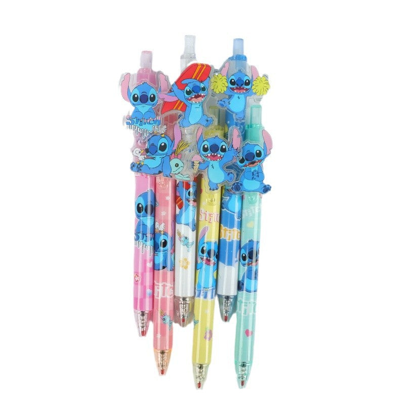 Disney Stitch Kawaii Gift Hamper | 16-Piece Cute Stationery & Plush Gift Set