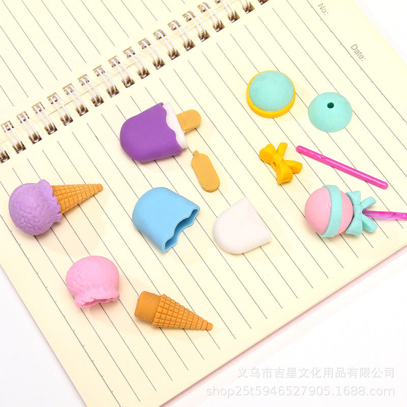 Desert Style Eraser Set