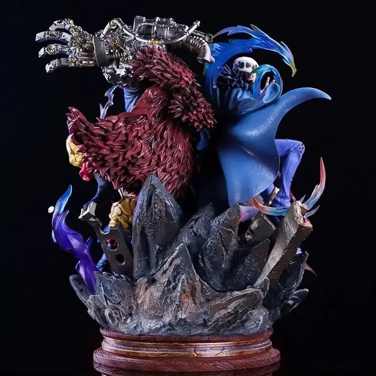 One Piece Trio Figure – Monkey D. Luffy, Trafalgar Law & Eustass Kid Premium Resin Statue | Anime Action Collectible Showpiece
