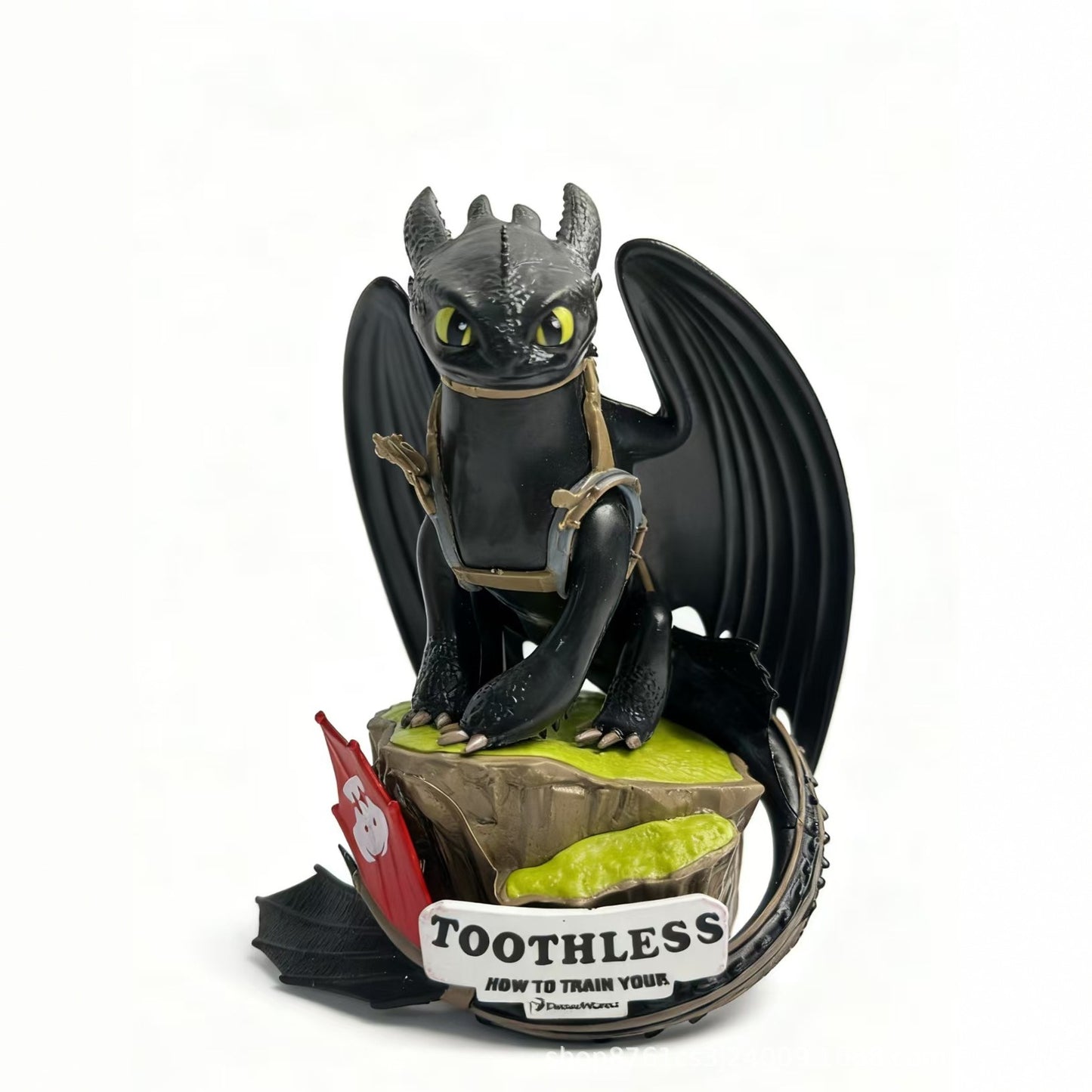 Toothless Dragon Action Figure 14cm – How to Train Your Dragon Night Fury Collectible Statue Toy | Anime Dragon Figurine for Kids & Fans
