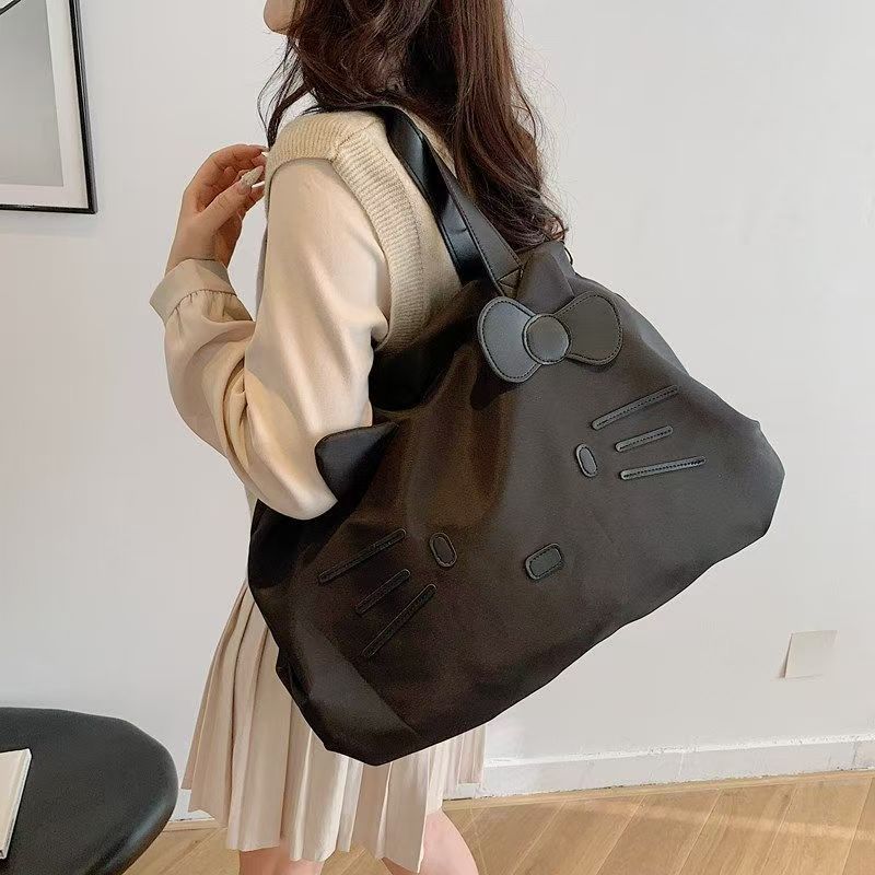 Hello Kitty Kawaii Shoulder Tote Bag for Women | Cute Large Capacity Hello Kitty Handbag for College, Office & Daily Use
