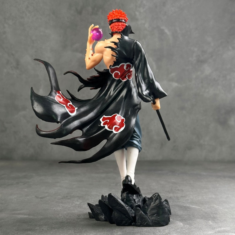 Naruto Pain (Nagato) Anime Action Figure with Sword – 22 CM Collectible Statue | Akatsuki Leader Figure | Naruto Shippuden Anime Figurine
