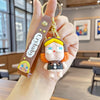 Cry Baby Character Keychain with Wrist Strap