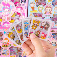✨ Labubu Kawaii Sticker Box – 100+ Cute Stickers ✨