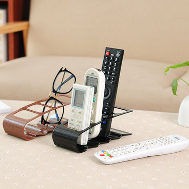Multi-Slot Remote Control Organizer Stand – Universal TV, AC & Media Remote Holder for Home & Office