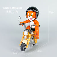 Tom & Jerry Motorcycle Action Figures – Collectible Cartoon Toy Set
