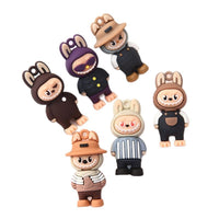 Labubu Set of 6 Cute Action figure