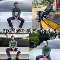 Joker Action Figure with Mask – 27cm Collectible Figurine for Car & Home Decor