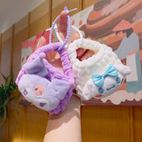 Sanrio Kawaii Plush Coin Purse Cum Keychain – My Melody, Kuromi, Cinnamoroll & Pompompurin Mini Bag