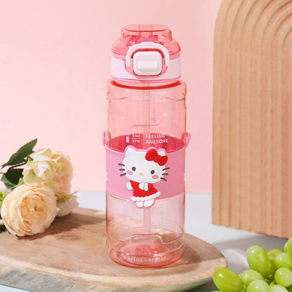 Hello Kitty Kawaii Gift Hamper Set – Water Bottle, Pencil Pouch, Plush Toy & Accessories | Cute Sanrio Gift Box