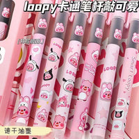 Cute Cartoonistic Gel Pen set (set of 6)