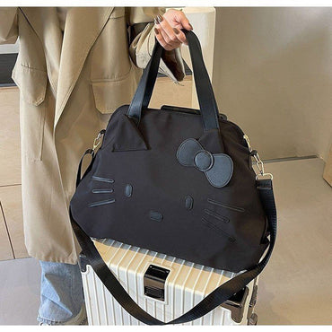 Hello Kitty Kawaii Shoulder Tote Bag for Women | Cute Large Capacity Hello Kitty Handbag for College, Office & Daily Use