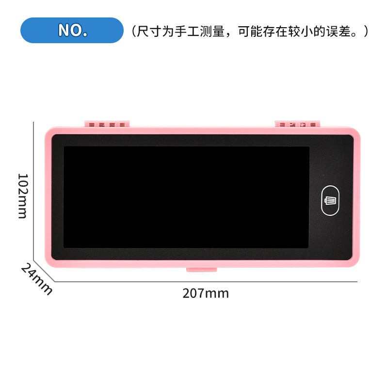 LCD Writing Tablet Pencil Box – Reusable Digital Drawing Pad Stationery Case for Kids | Erasable Drawing Board with Stylus | Smart Study & Art Organizer