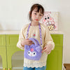 Kawaii Plush Cartoon Character Handbag for Girls – Cute Furry Crossbody Bag | Sanrio & Cartoon Style Shoulder Bag