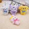 Kawaii Sanrio Plush Character Keychain – Cute Cartoon Bag Charm