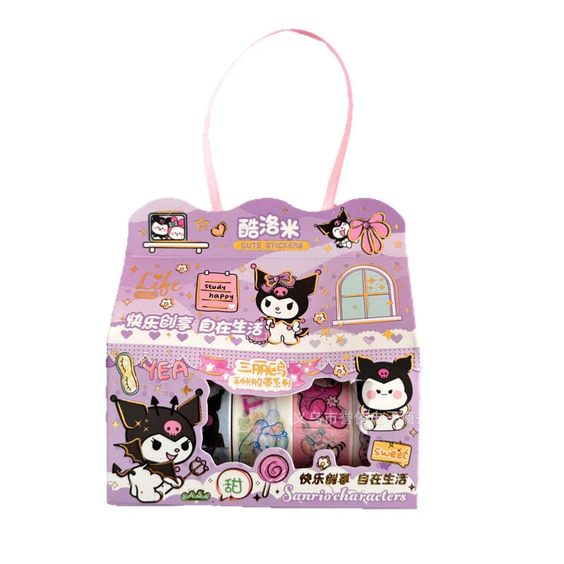 Kuromi Ultimate Magic Gift Hamper – Sanrio Kawaii Gift Set with 11 Cute Accessories