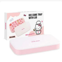 Hello Kitty Silicone Ice Cube Tray Mold – Cute Bow & Kitty Shape Ice Maker for Home, Drinks, Kitchen & Party Use