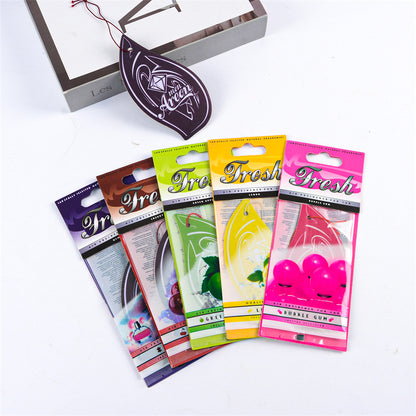 Fresh Hanging Car Air Freshener Set of 6 | Long Lasting Car Perfume | Premium Hanging Air Freshener | Car Fragrance for SUV, Sedan & Hatchback | Mixed Assorted Scents