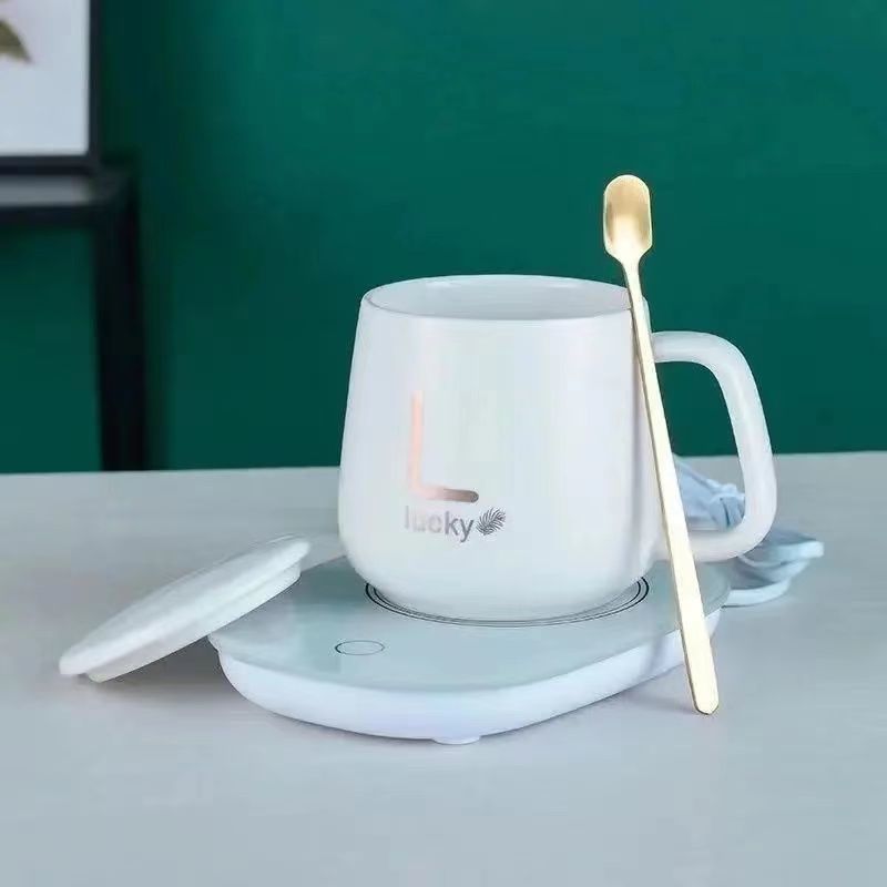 Lucky Touch Electric Warm Cup Set – With Lid