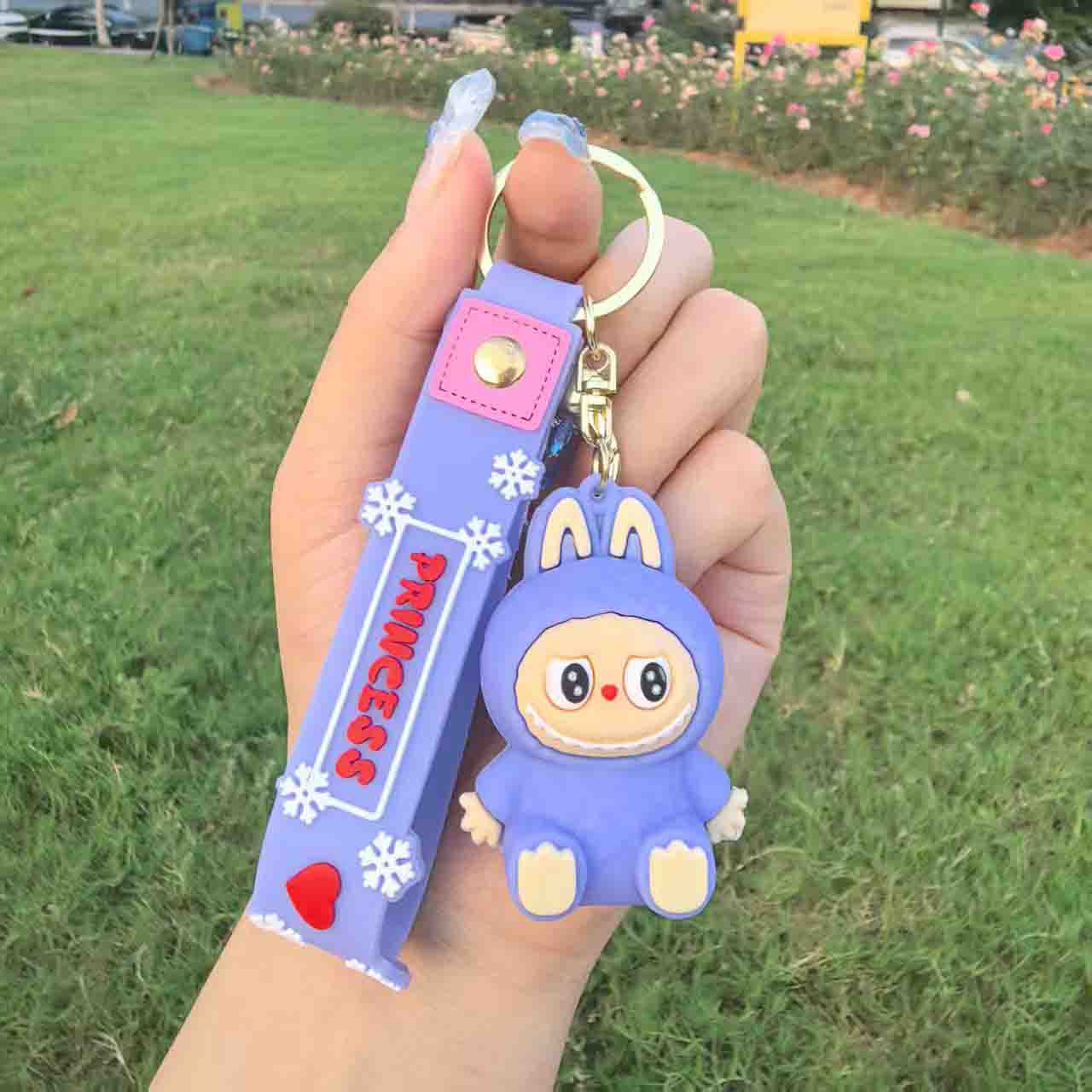 Labubu Keychain – Cute Collectible Key Ring