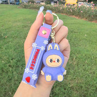 Labubu Keychain – Cute Collectible Key Ring