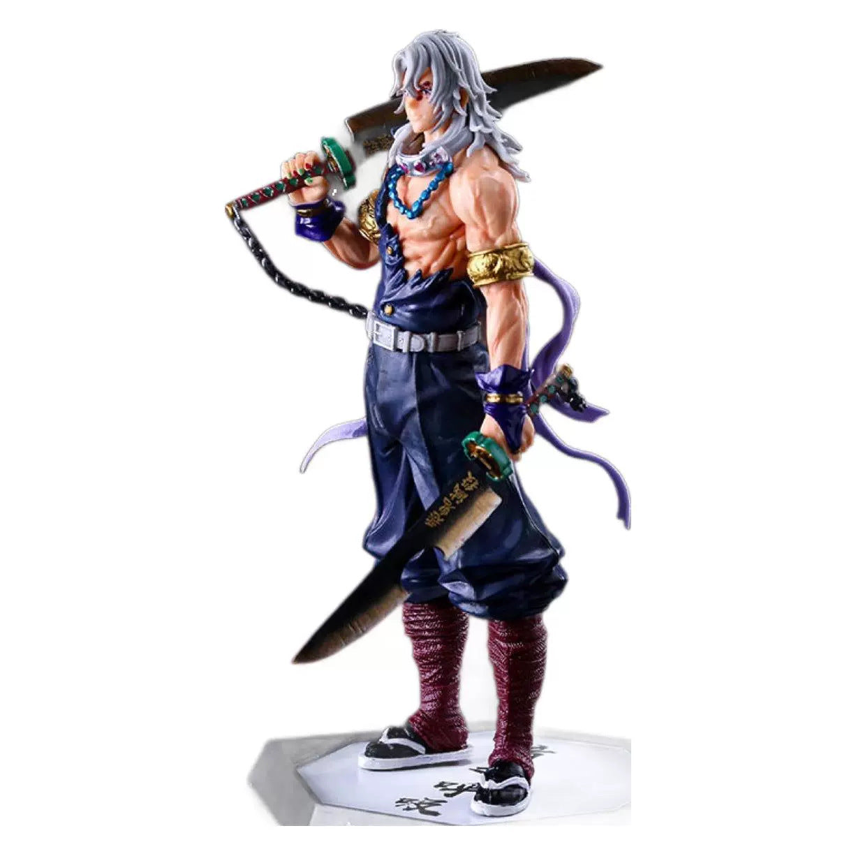 Tengen Uzui Demon Slayer Action Figure – Premium Anime Collectible Statue | Kimetsu no Yaiba Hashira Figure for Fans & Collectors