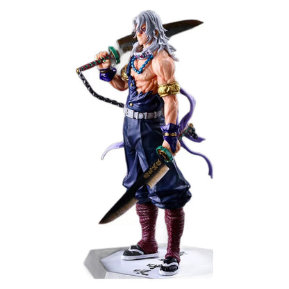 Tengen Uzui Demon Slayer Action Figure – Premium Anime Collectible Statue | Kimetsu no Yaiba Hashira Figure for Fans & Collectors